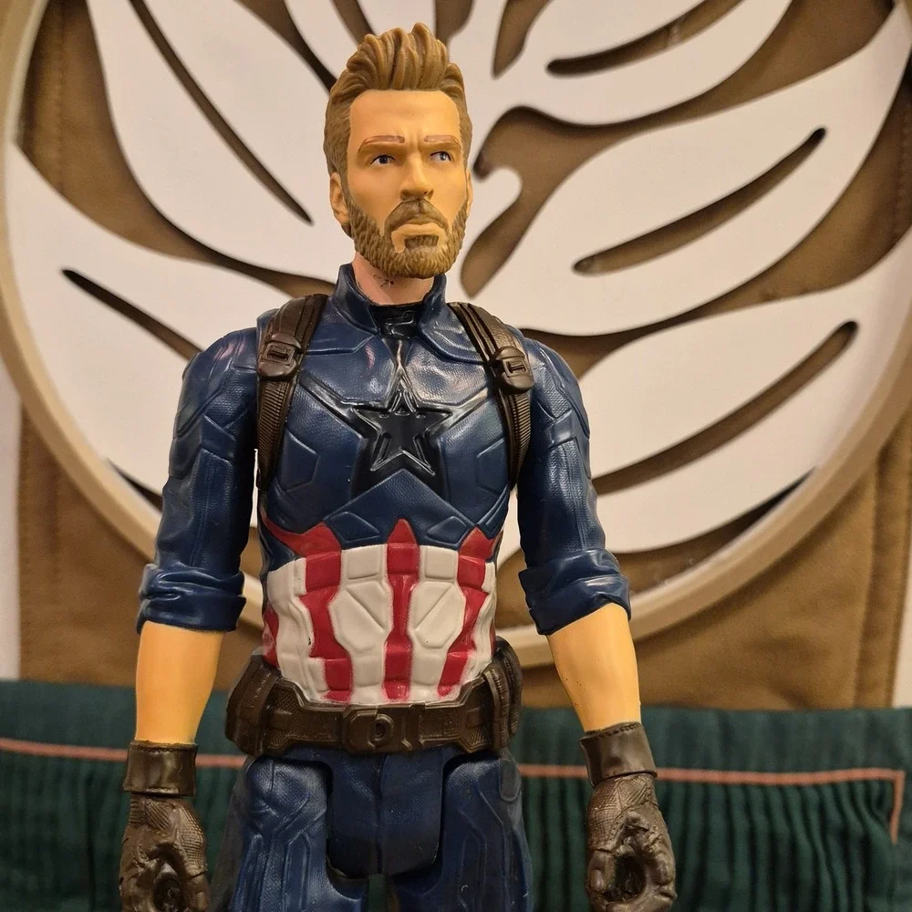 ✅Marvel Avengers Infinity War Captain America Titan Hero Series 12 Inch#️⃣46